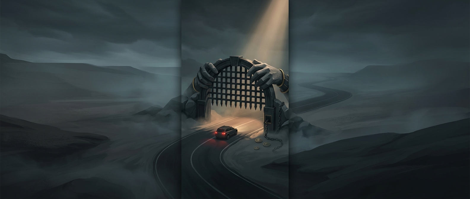 Toll roads are basically highway extortion