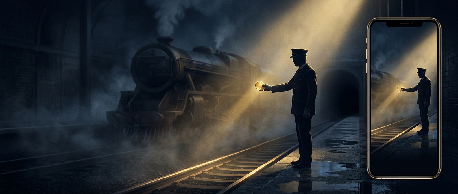 The brass token that prevented train collisions