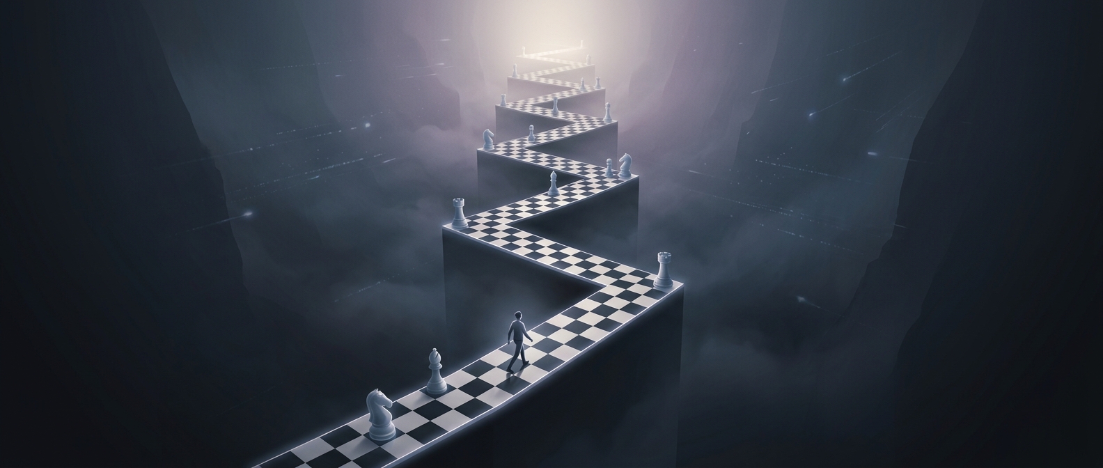 A chess win that takes 549 moves