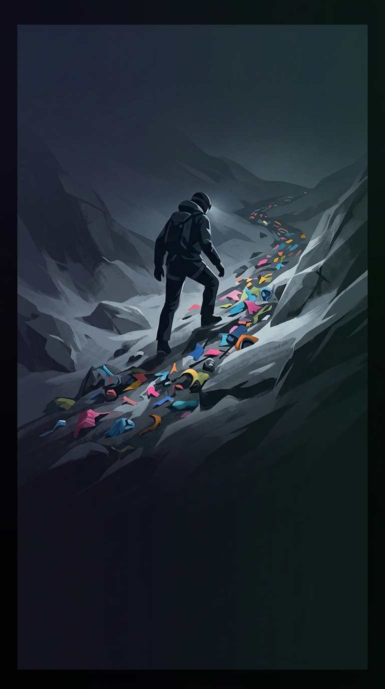 Mount Everest has a gorgeous sounding 'Rainbow Valley.' What gives it this colorful name?