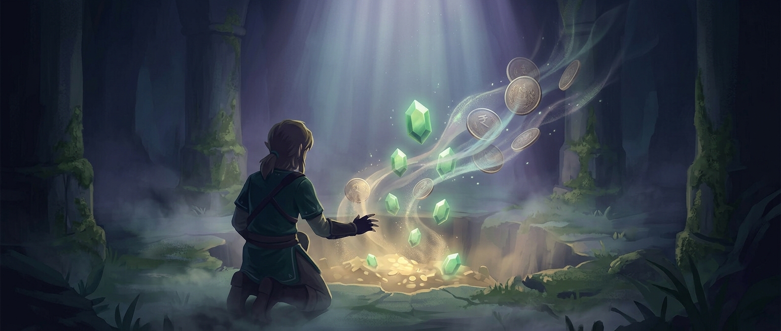 Why Zelda’s rupees have an Indian name