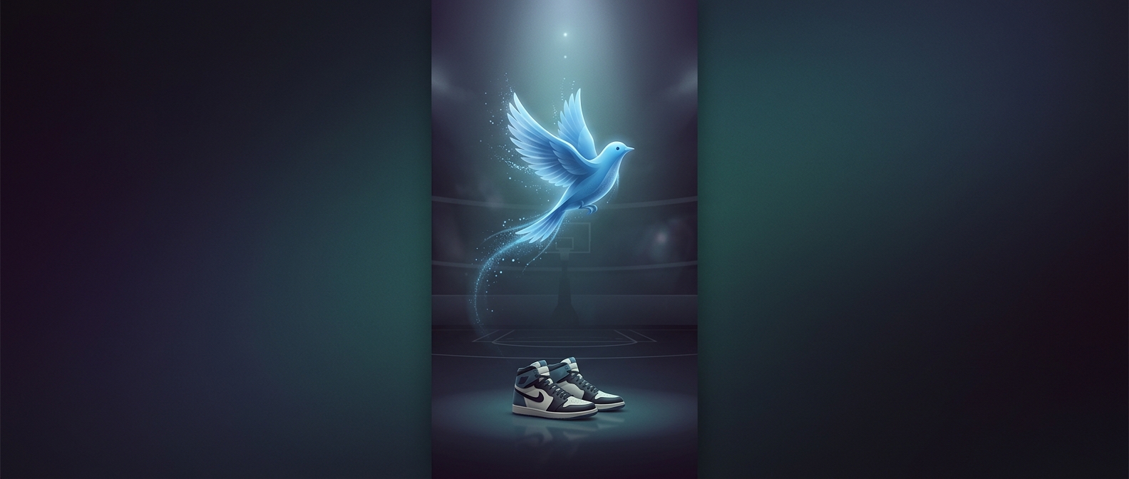 Twitter's blue bird was named after an NBA legend