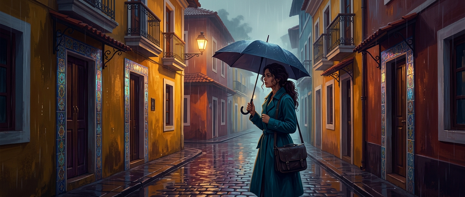 Fontainhas colonial tiles shine brightest during monsoons
