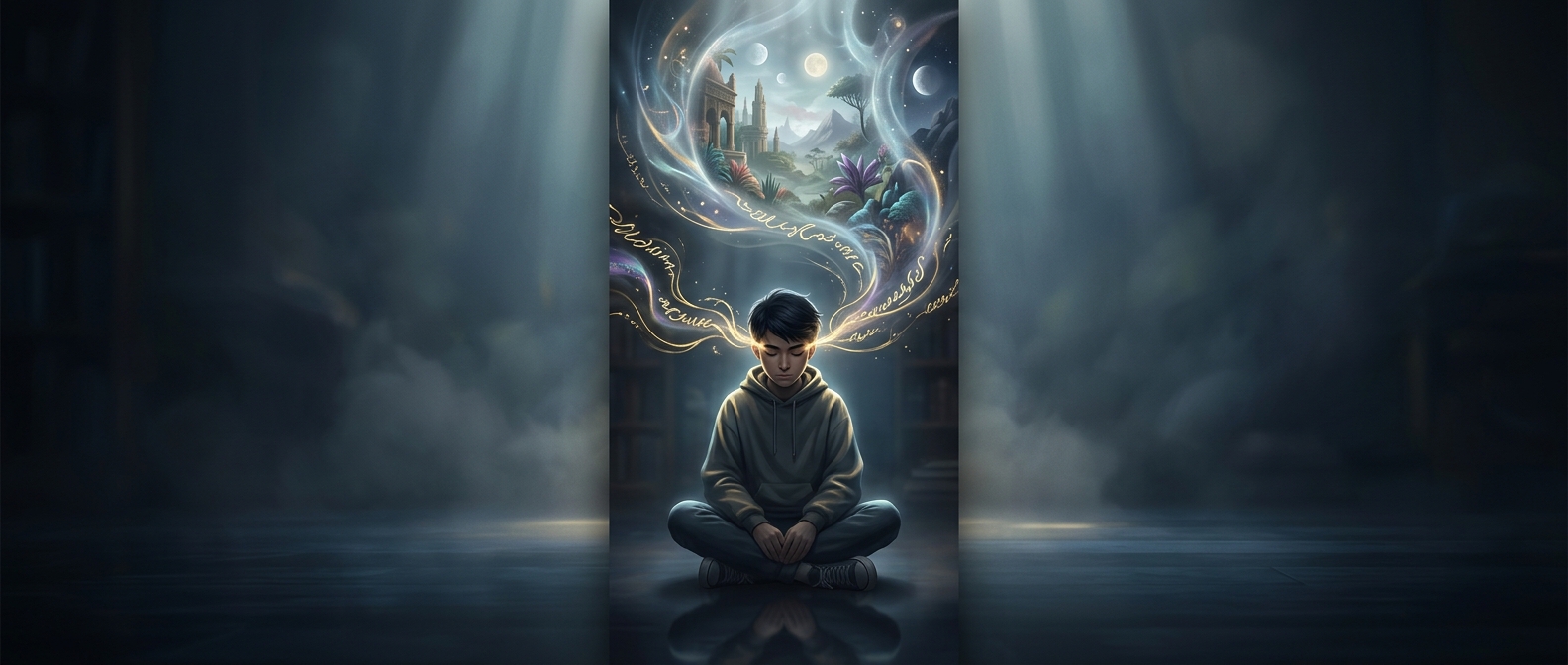Teens use mental scripts to teleport into fictional worlds