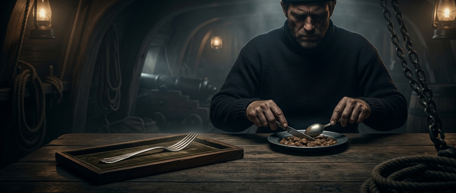The Royal Navy once banned forks