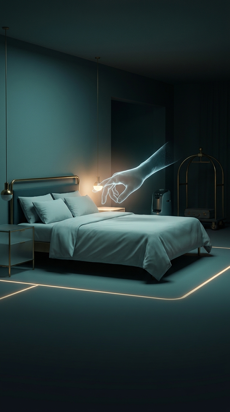 When a hotel stops cleaning your room daily but charges the same rate, what economic trick are they pulling?