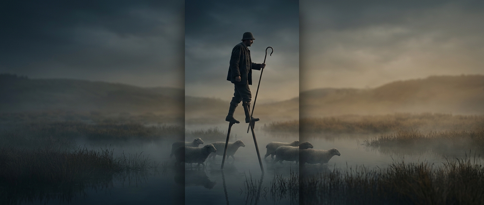 Why French shepherds once walked on stilts