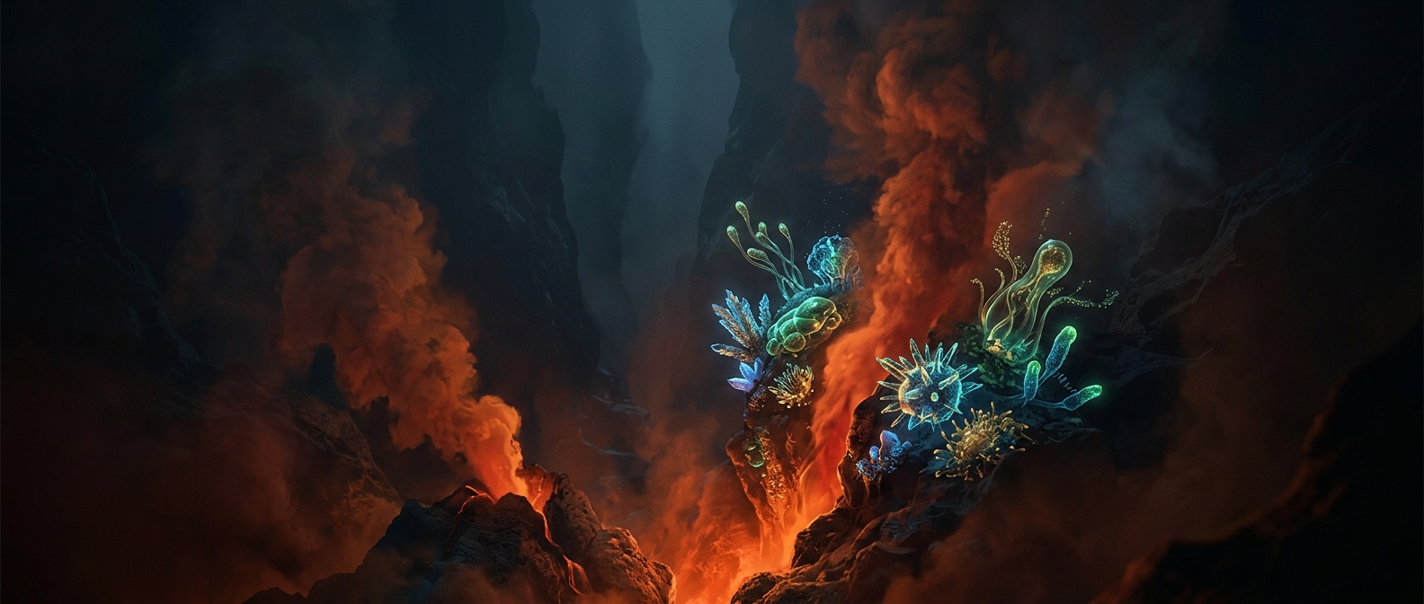 The microbes thriving in boiling acid