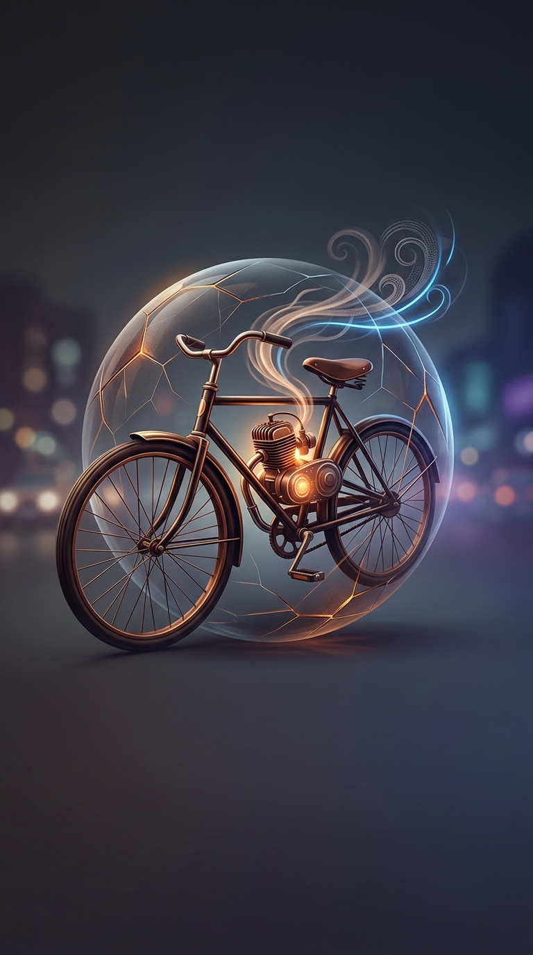 Mopeds were originally designed as motorized bicycles, combining the exhausting pedal power of a standard bike with a weak, sputtering little engine that barely managed to conquer a mild incline.