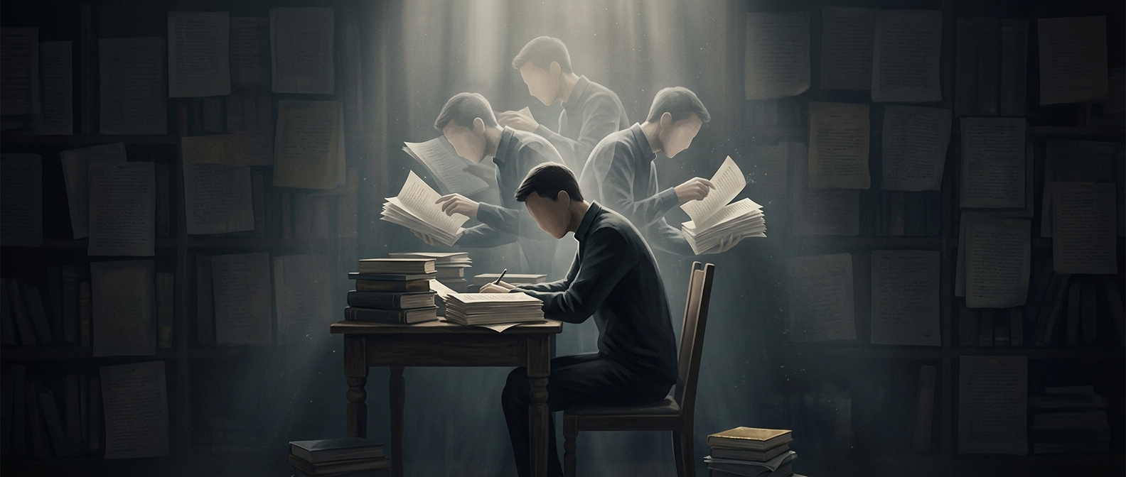 Intense paranoia of academic self copying