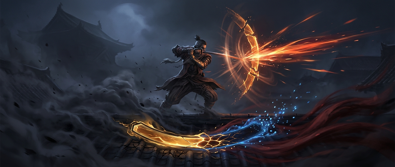 Sekiro заменяет полоски здоровья счетчиками истощения