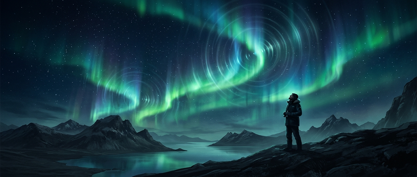 The Northern Lights may sound like popping