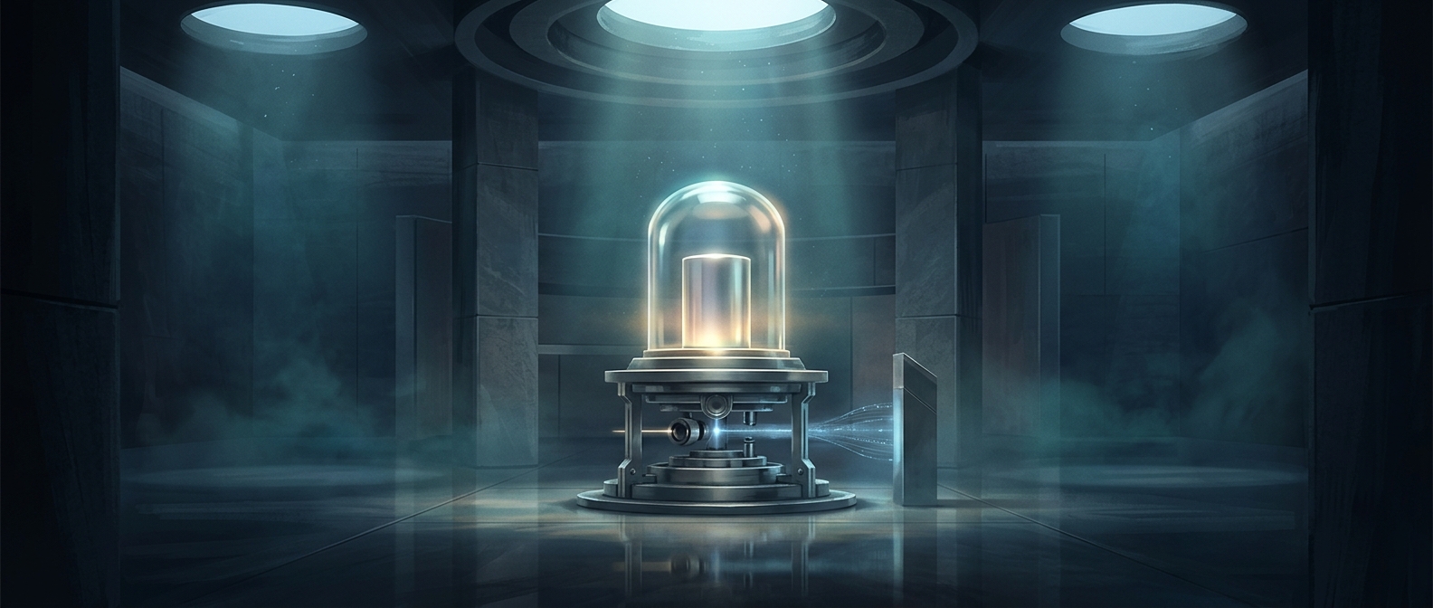 The kilogram used to live in a vault
