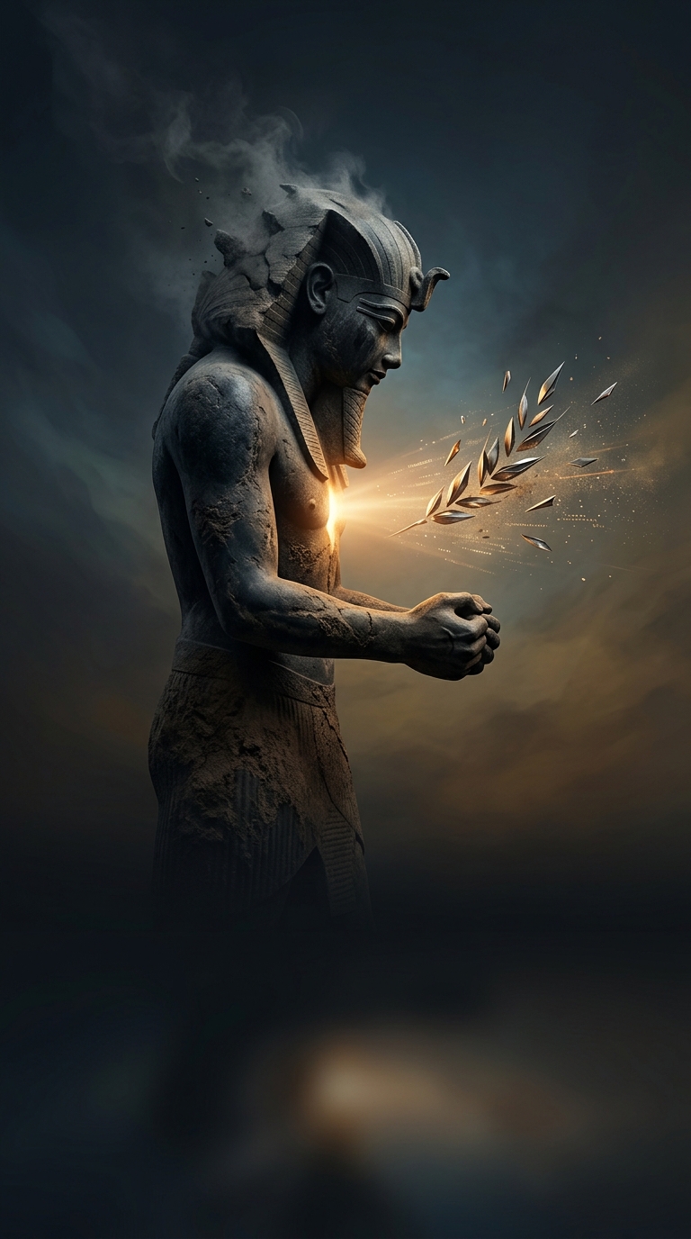 How did ancient Egyptian tomb builders respond when their grain payments were severely delayed?