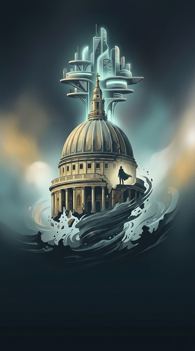 Which massive world capital is sinking so rapidly that the government is literally abandoning it to build a new one?