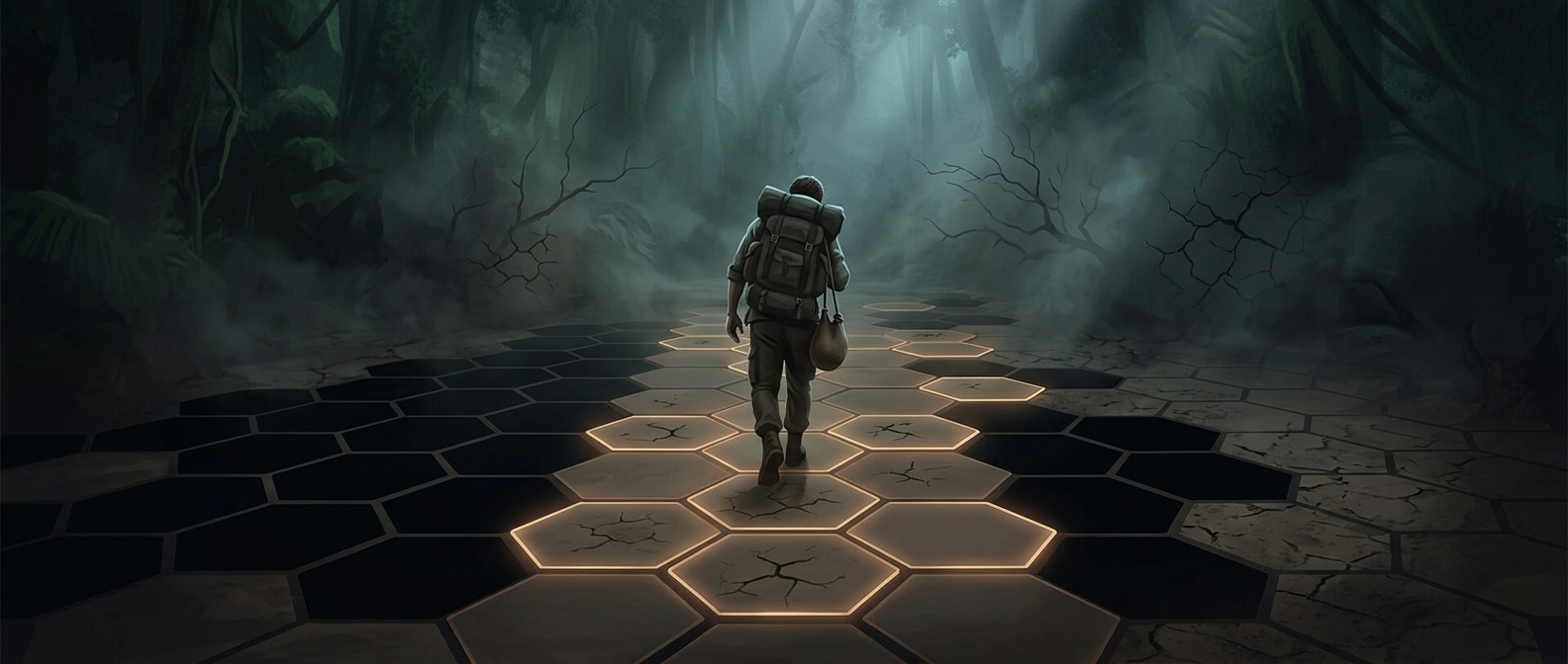 How a blank map turns Dungeons & Dragons into survival horror