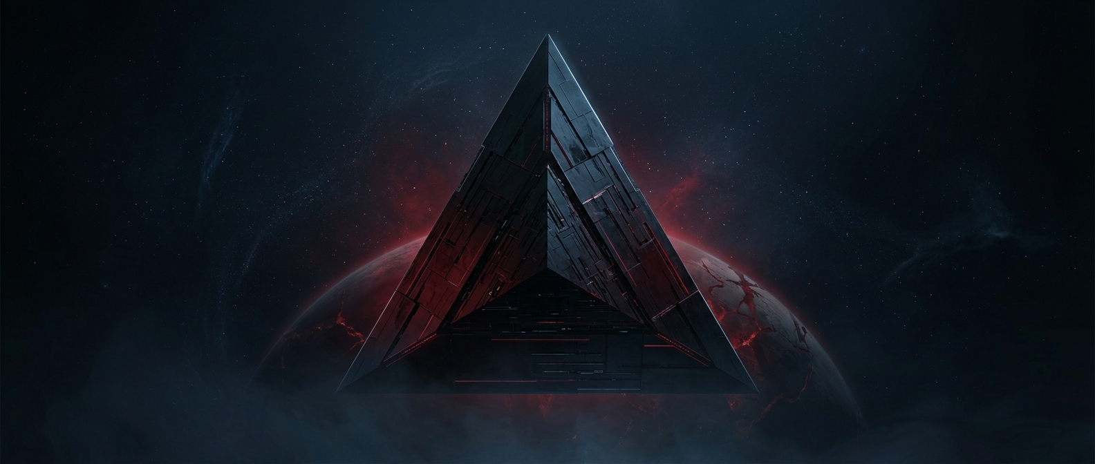 Why Star Wars villains fly triangular ships