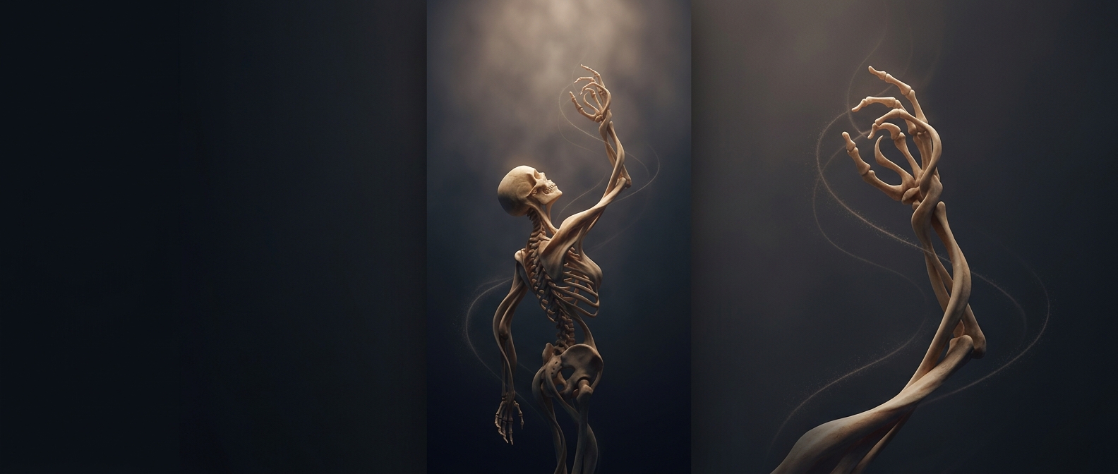 Why bones aren't perfectly straight