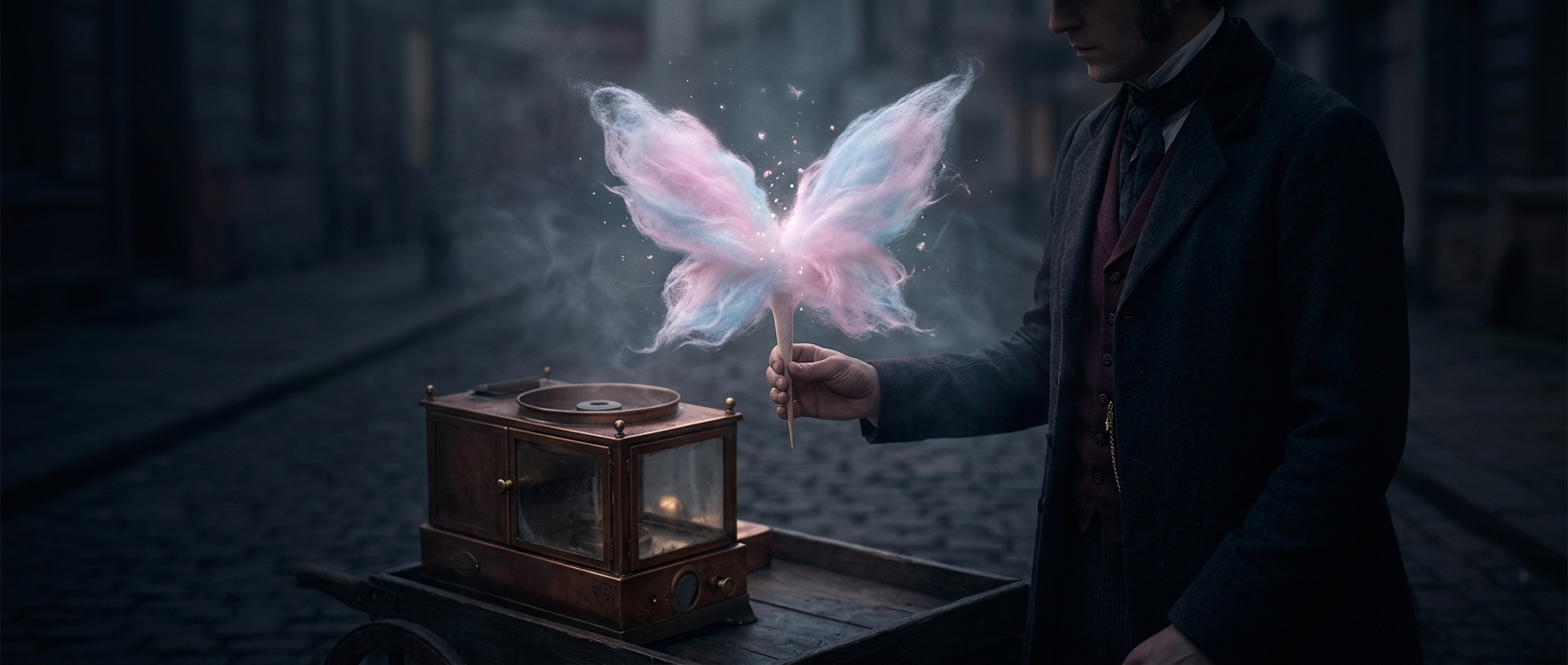 Cotton candy was once called fairy floss