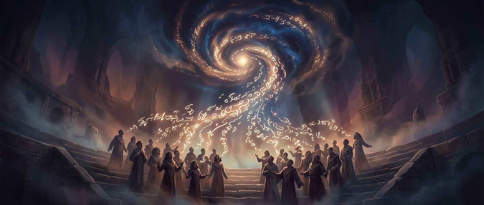 Why movie choirs sometimes sing complete nonsense