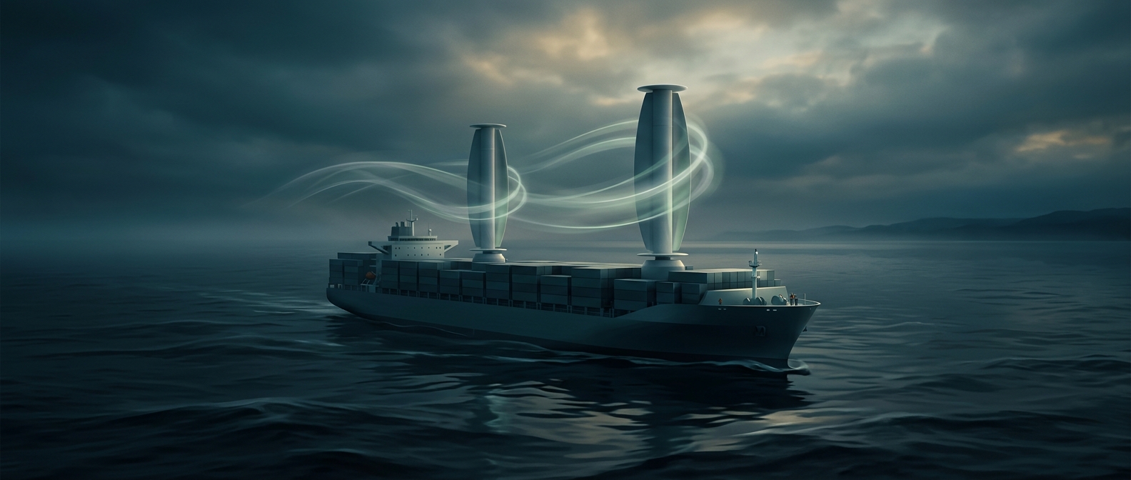 Why cargo ships are bringing back giant sails