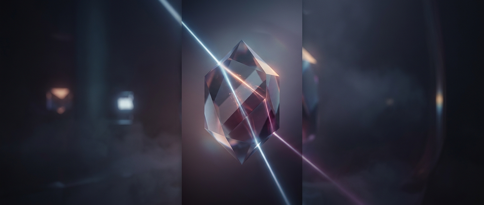 Birefringent crystals transport light at two unique speeds