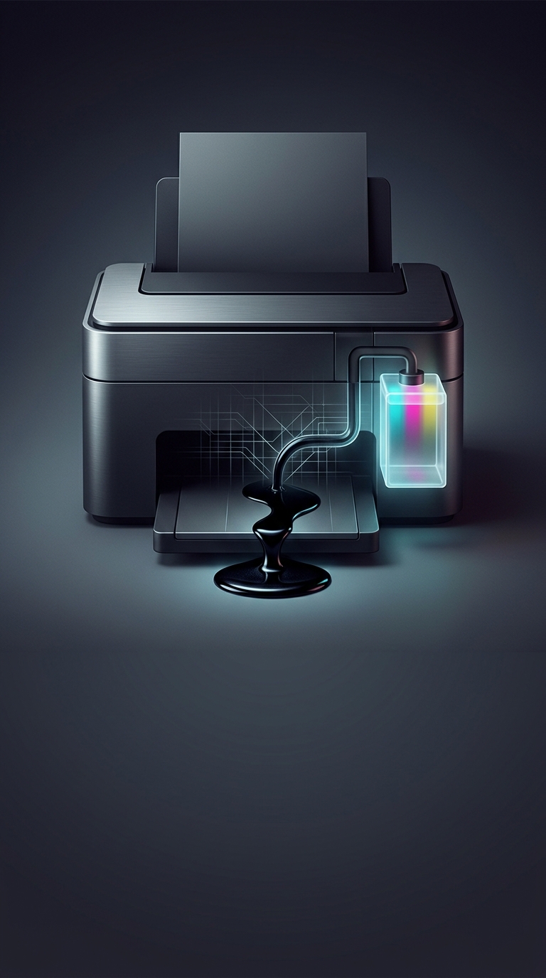 Why do most consumer printers famously refuse to print simple black-and-white text when the color ink is empty?