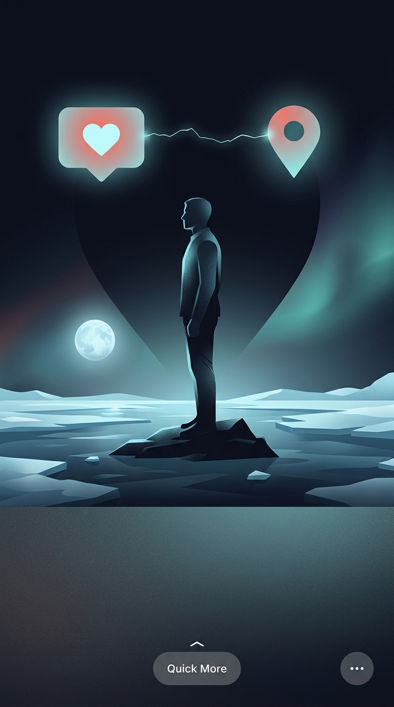 The remotest hookup in human history happened in 2014 when a Tinder match occurred here.