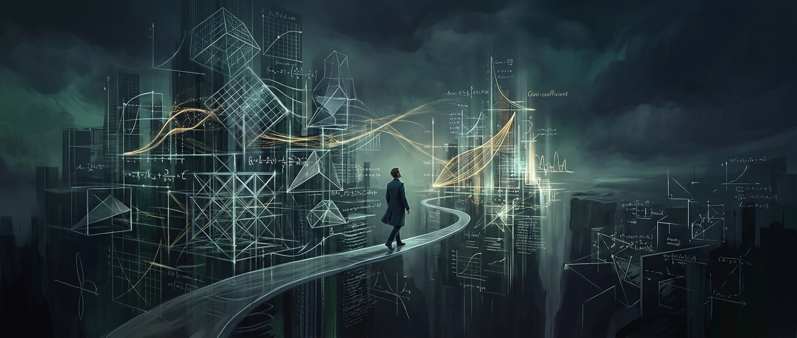 Measuring wealth inequality requires heavy mathematics