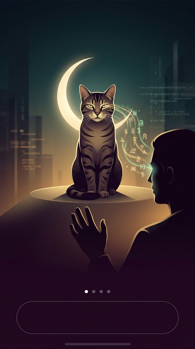 What is your cat actually trying to communicate when they stare at you and slowly blink from across the room?