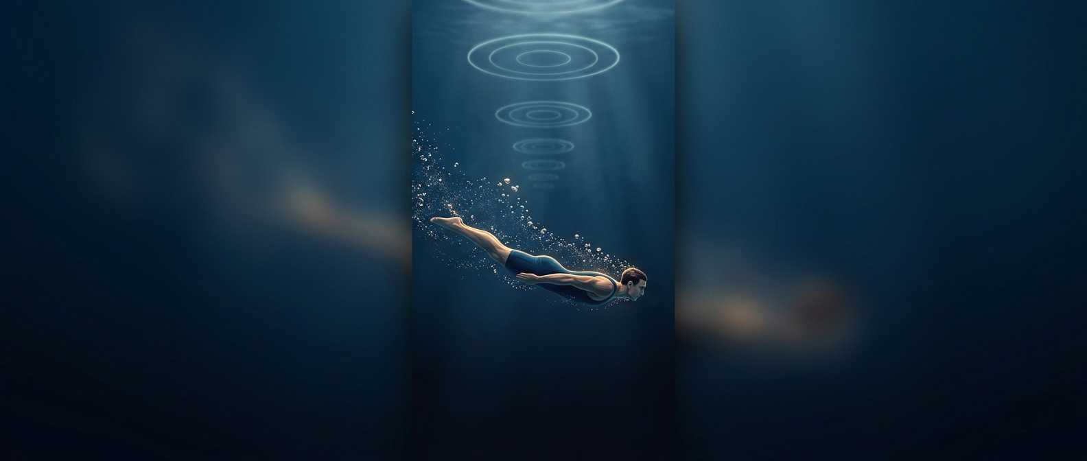 The 1904 Olympic event where athletes floated underwater