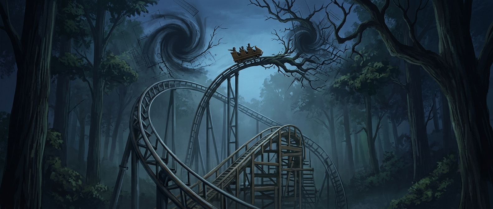 Почему американские горки в Alton Towers уходят под землю