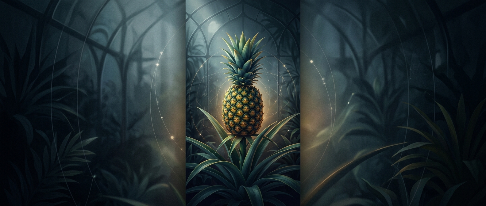 A pineapple can take two years to grow