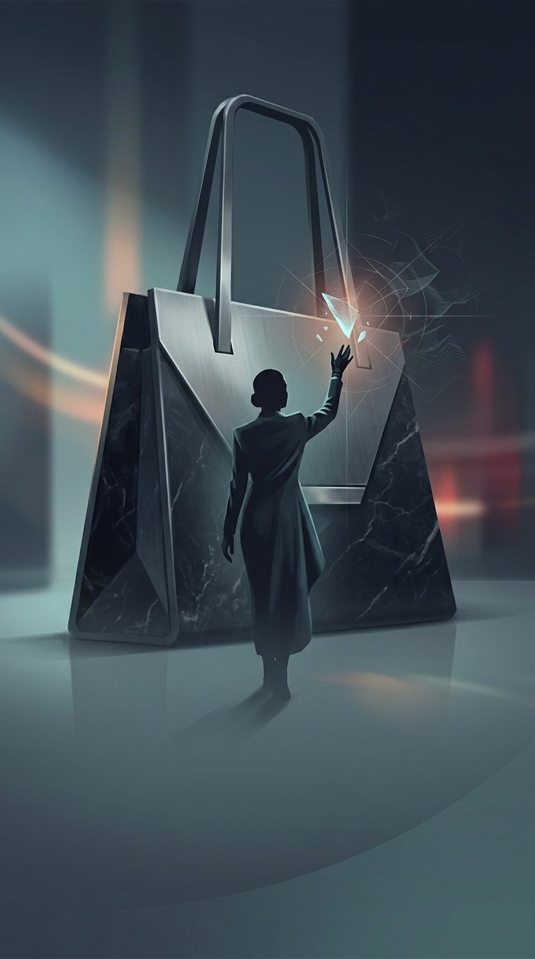 In the bizarre world of ultra-luxury handbags, what irrational thing happens when a brand drastically raises prices?