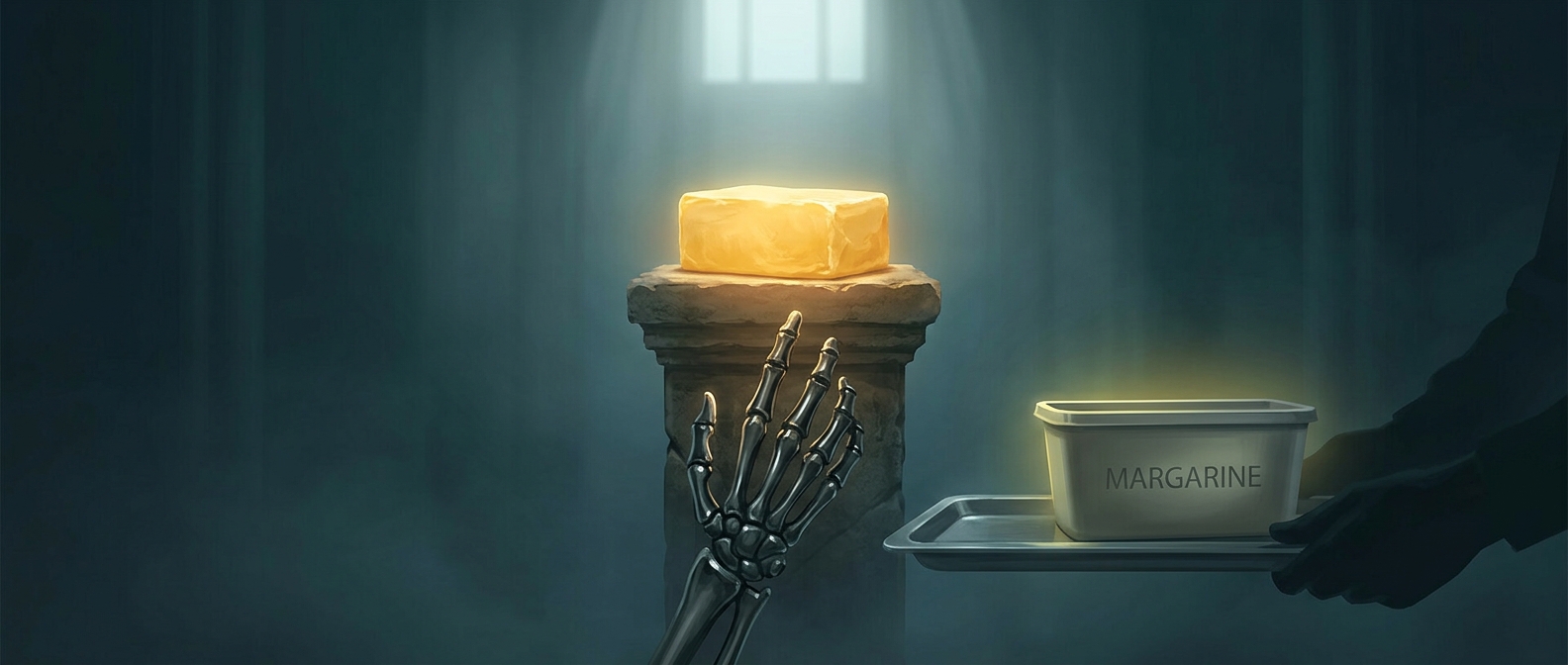 Margarine's trans fats were worse than butter