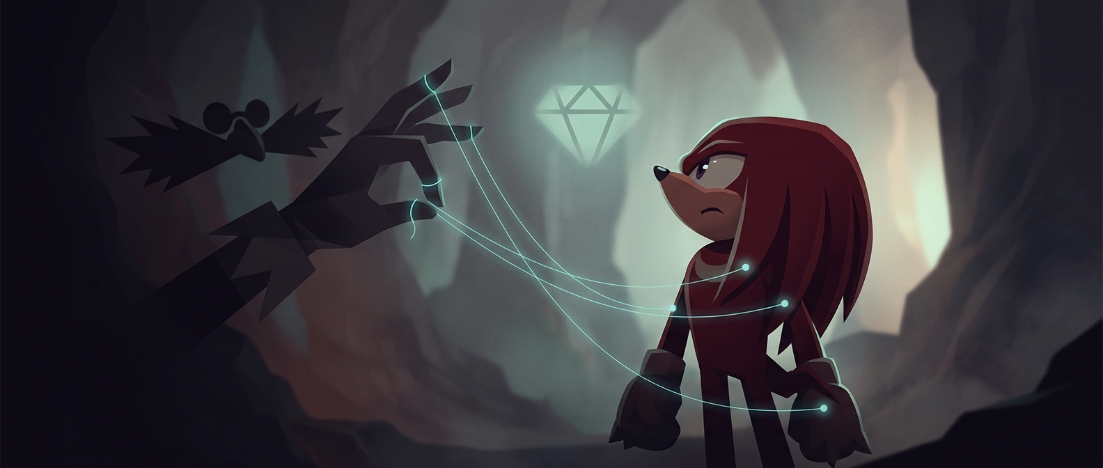 Knuckles keeps falling for the same lie