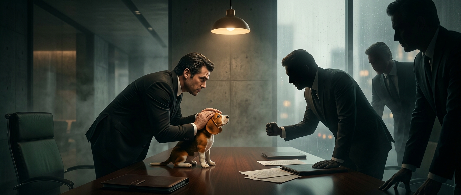 The studio wanted the John Wick puppy to live