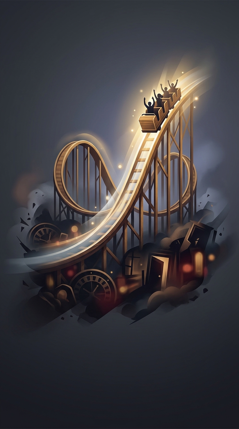 Roller coasters were initially introduced to American society in the eighteen eighties as a morally upright distraction designed to keep people away from the sinful temptations of saloons and brothels.