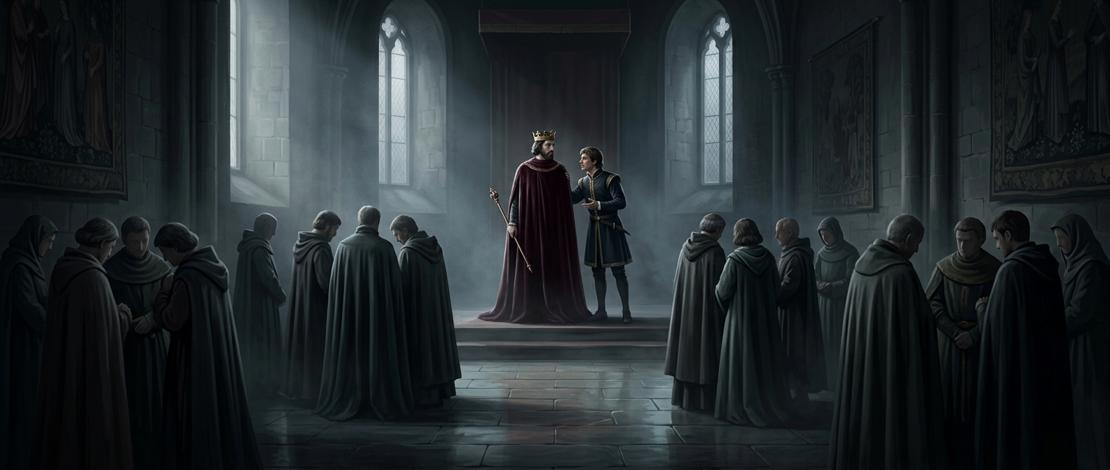 King Edward II intensely alienated his entire royal court