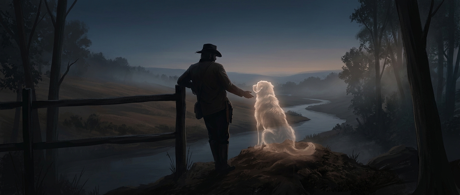 Arthur Morgan previously owned a dog named Copper