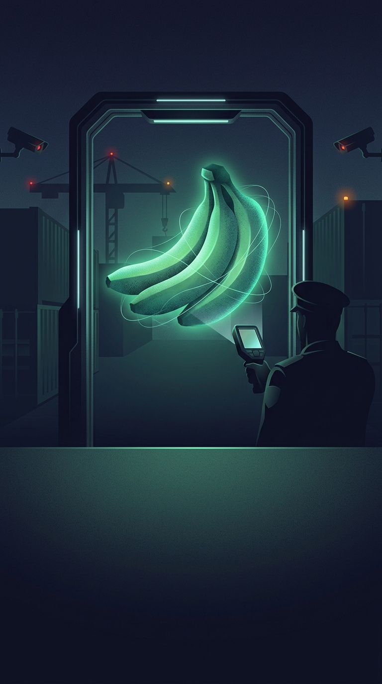 Why are radiation detectors at international borders sometimes triggered by shipping containers full of bananas?