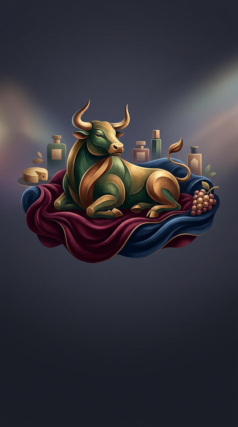 Taurus is an earth sign ruled by Venus, the planet of love, beauty, and immense material wealth, which translates into a personality type that values extreme comfort, gourmet food, and absolute stubbornness.