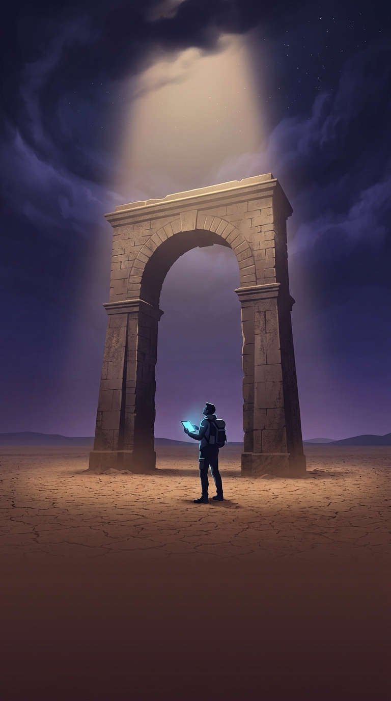 To walk across the original, historic 1830s London Bridge today, you must travel to what highly unexpected location?