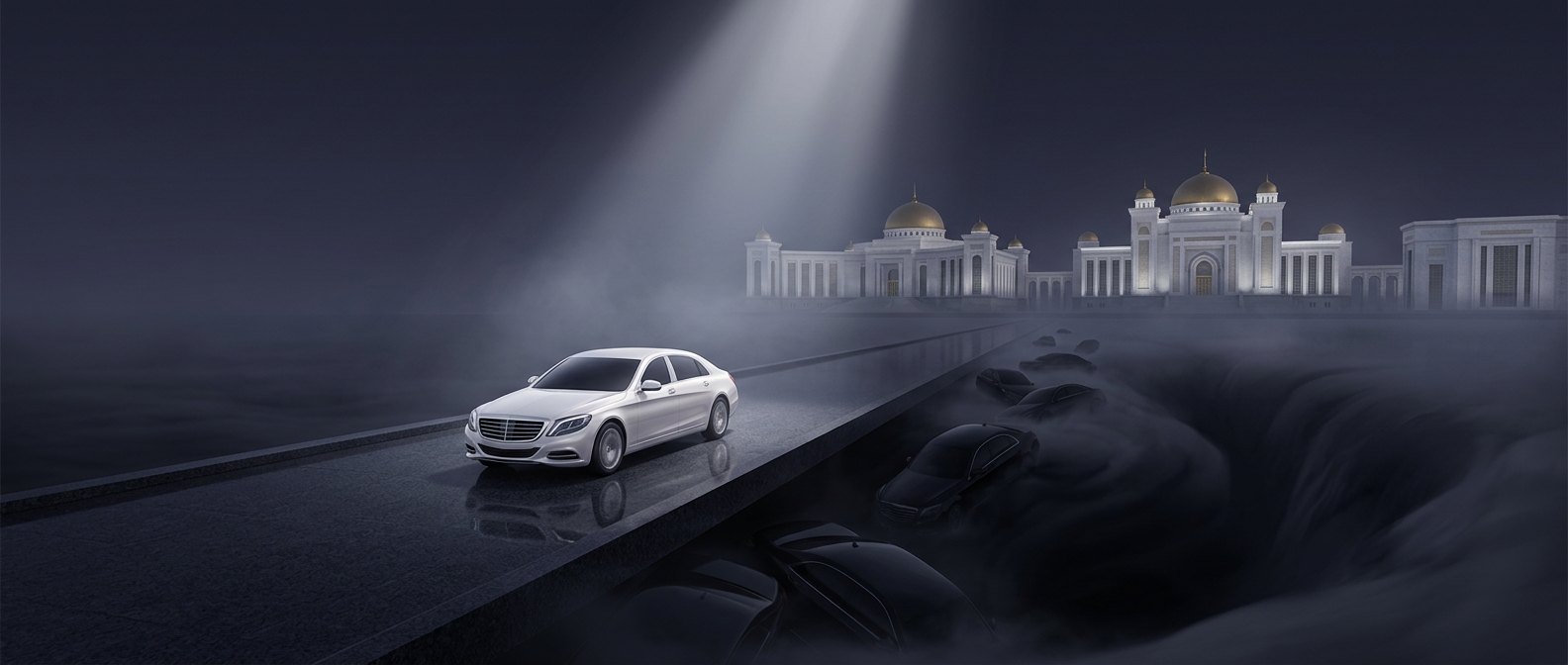 Turkmenistan banned black cars