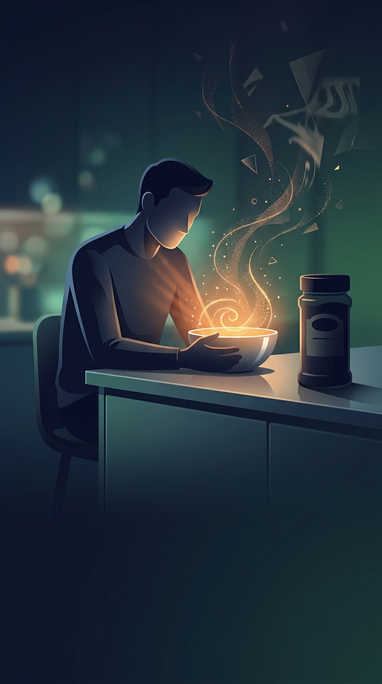 What surprisingly common household kitchen spice contains a compound that triggers intense hallucinations?
