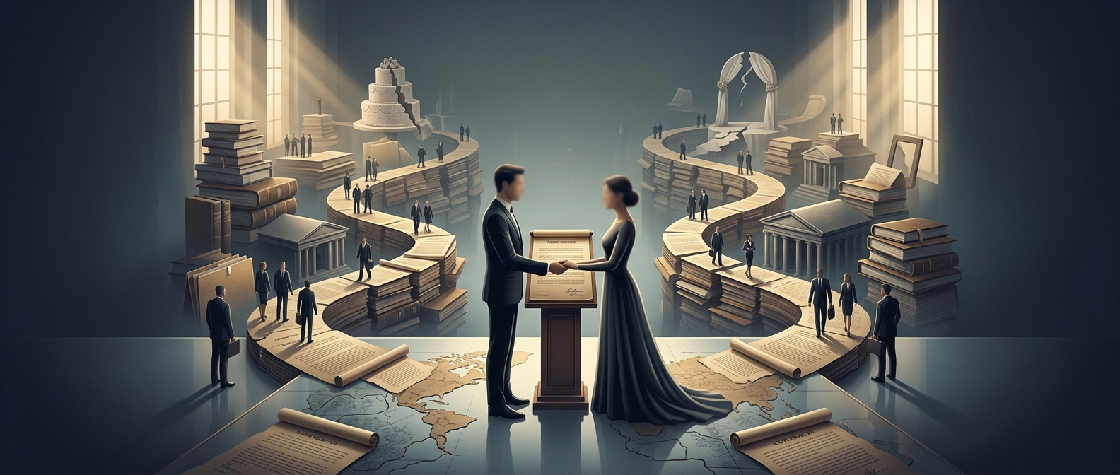 Prenuptial agreements sustain a massive legal sub economy