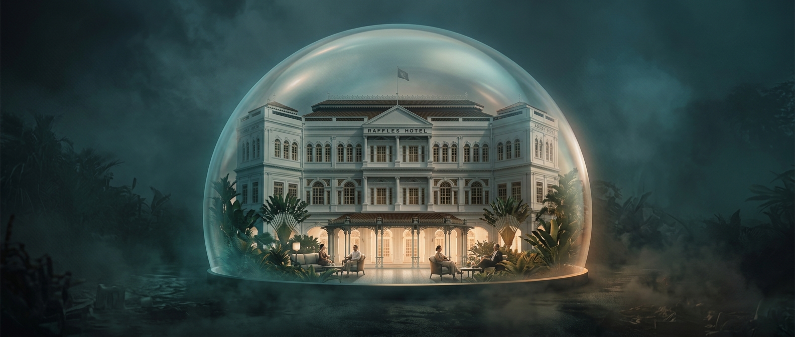 The hotel bubble that kept tourists from local life