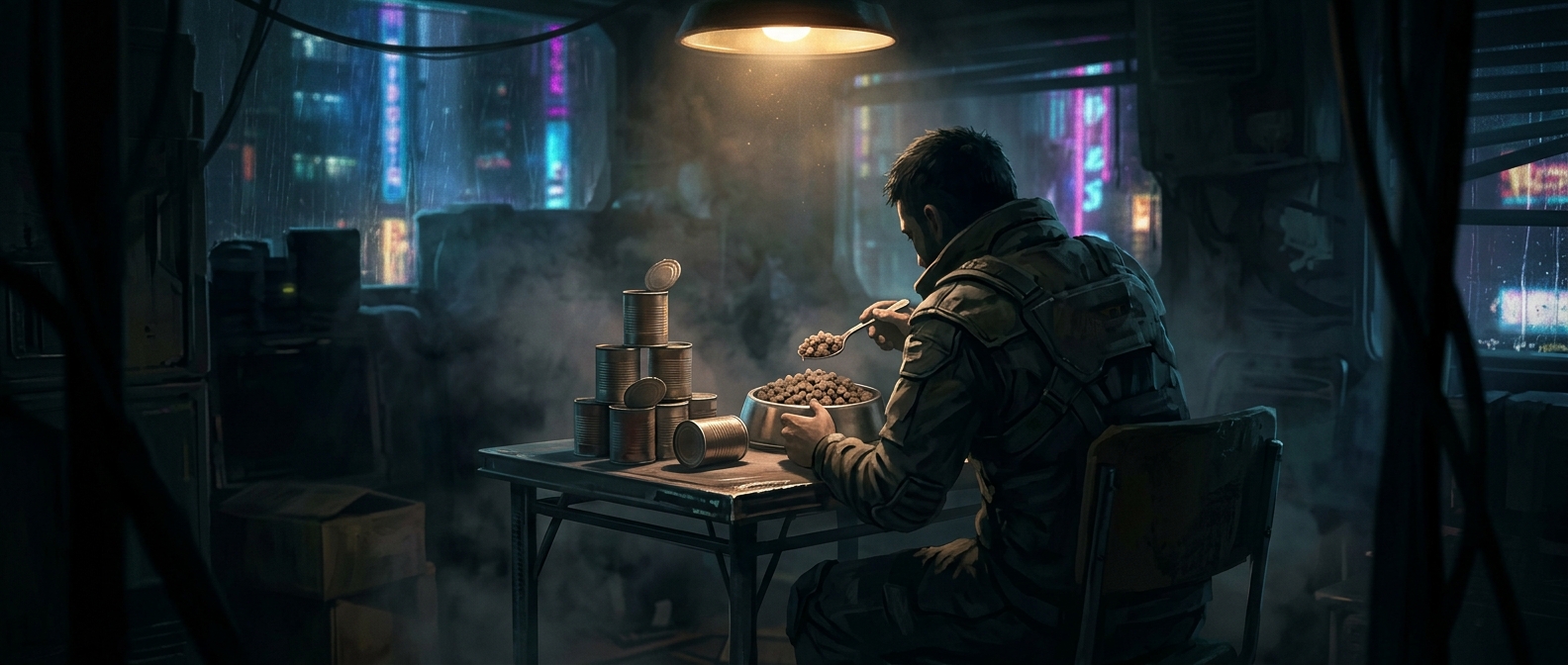 Why Night City's poor eat synthetic pet food