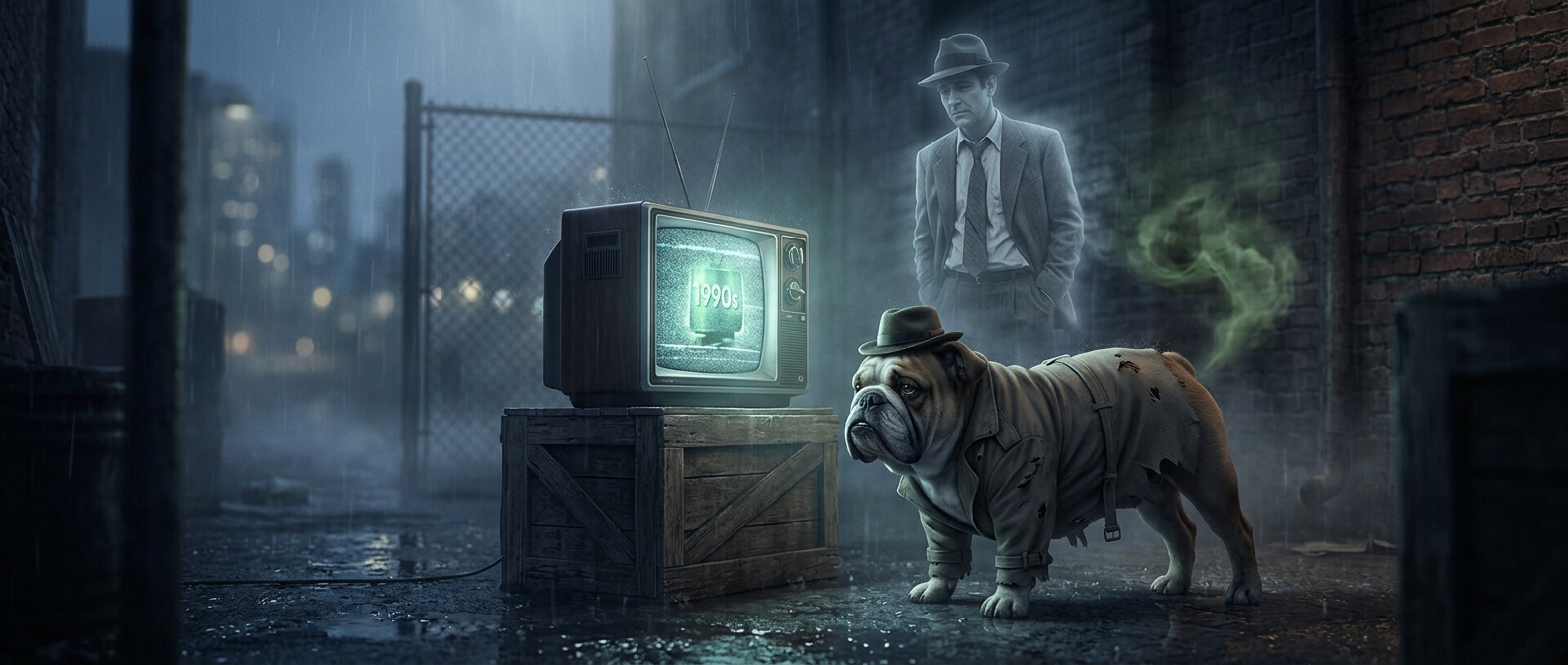 The bizarre sitcom about a murdered detective dog