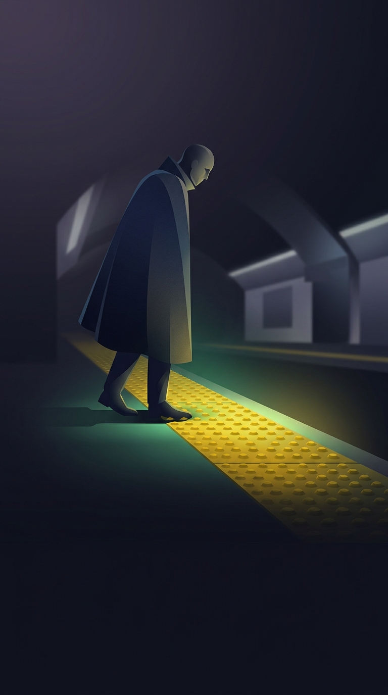 Why are the yellow safety bumps on the edge of subway platforms specifically designed with such aggressive textures?
